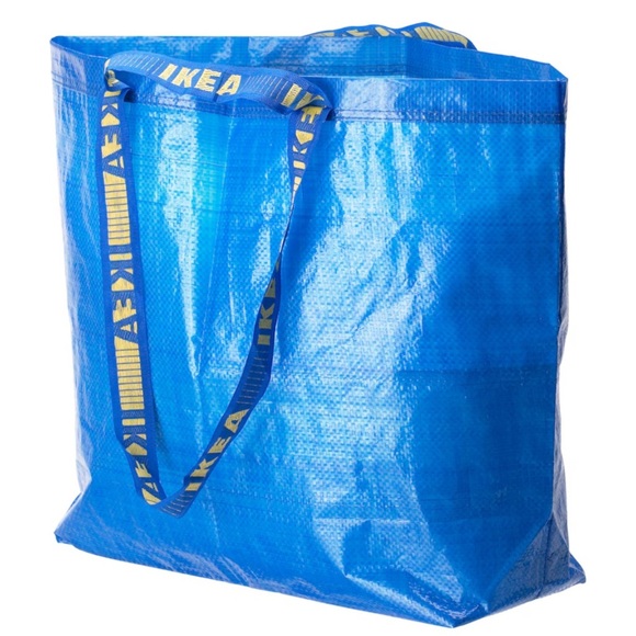 NWT IKEA Blue Shopping Bag medium - Picture 3 of 4